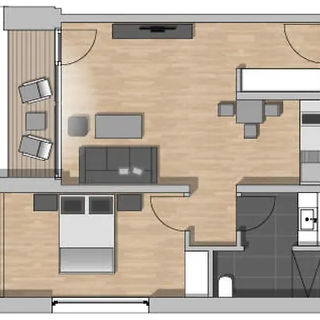 Lakeside Apartements דירה צוונקאו